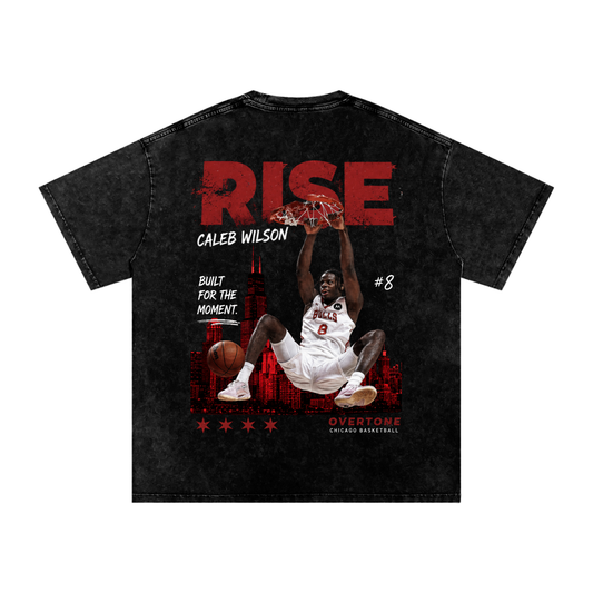 Snow Washed Oversized Caleb Wilson T-Shirt