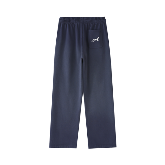 Vintage Washed Straight Leg Sweatpants