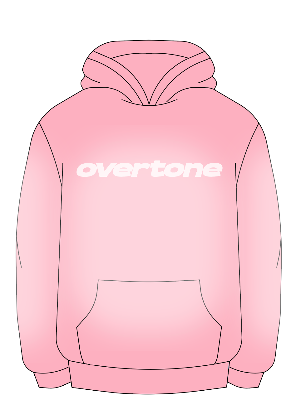 Hoodie - Light Pink
